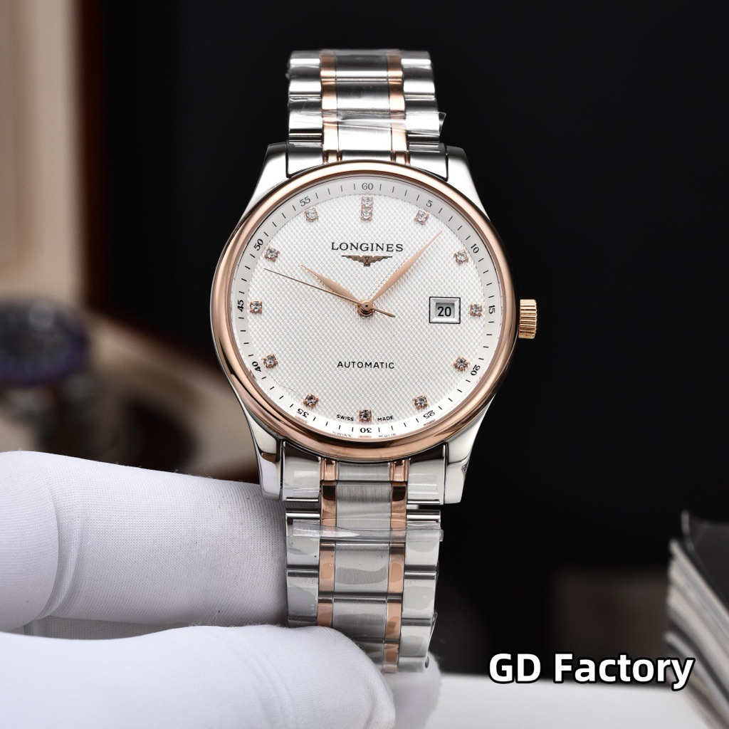 🕰️ [GD QC] Longines Master 40mm 2025 – Máy Nhật Miyota 8215 – Sapphire cong