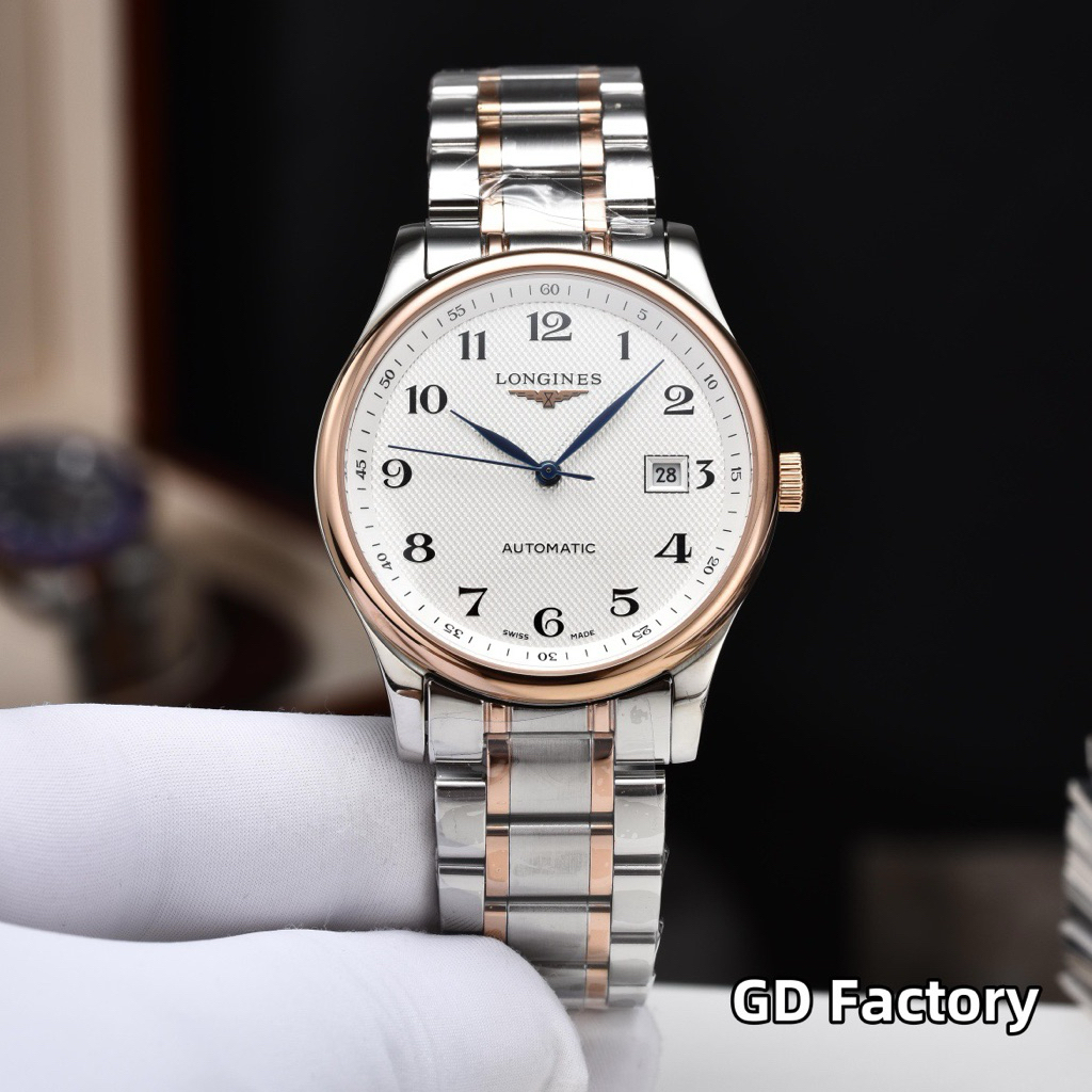 🕰️ [GD QC] Longines Master 40mm 2025 – Máy Nhật Miyota 8215 – Sapphire cong