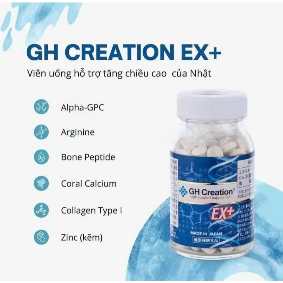 GH Creation Tăng Trưởng Chiều Cao GH Creation EX+