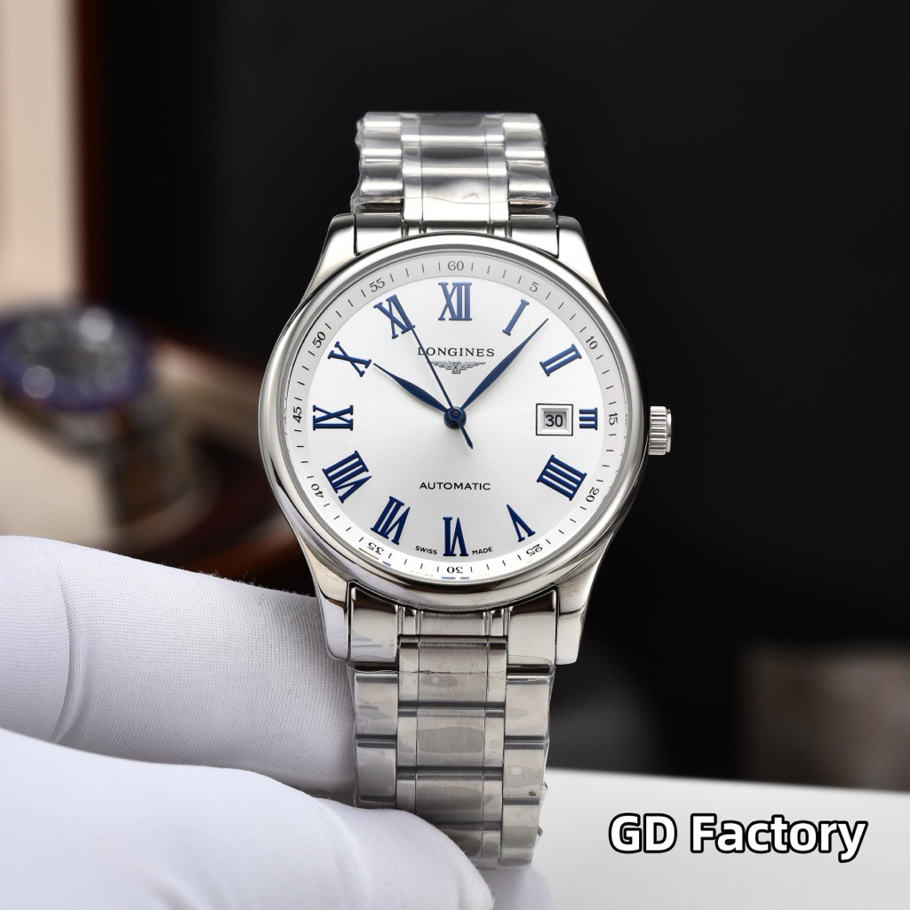 🕰️ [GD QC] Longines Master 40mm 2025 – Máy Nhật Miyota 8215 – Sapphire cong