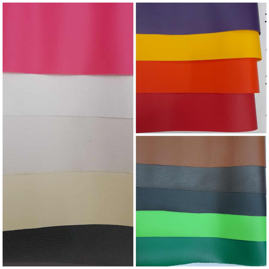 Vải da mềm nhiều màu may túi, bọc ghế, bọc sổ, decor....