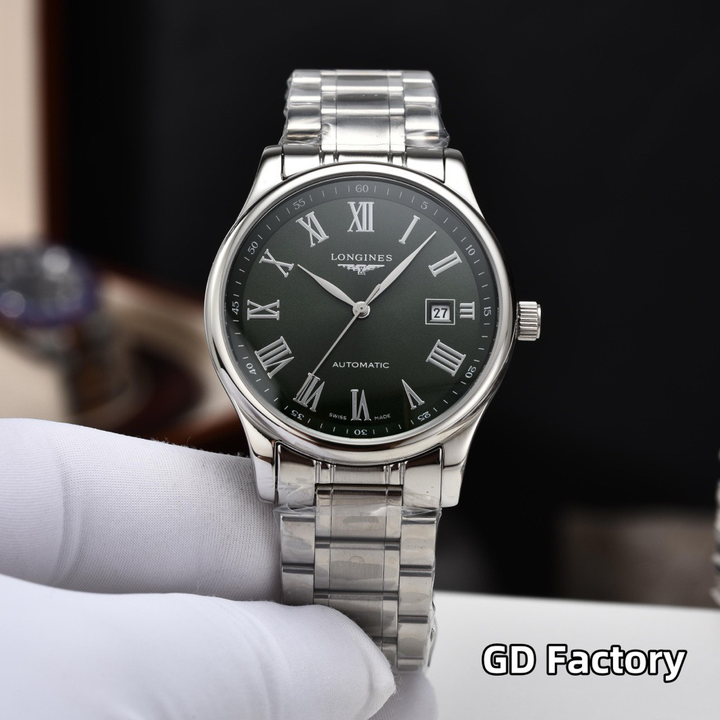 🕰️ [GD QC] Longines Master 40mm 2025 – Máy Nhật Miyota 8215 – Sapphire cong
