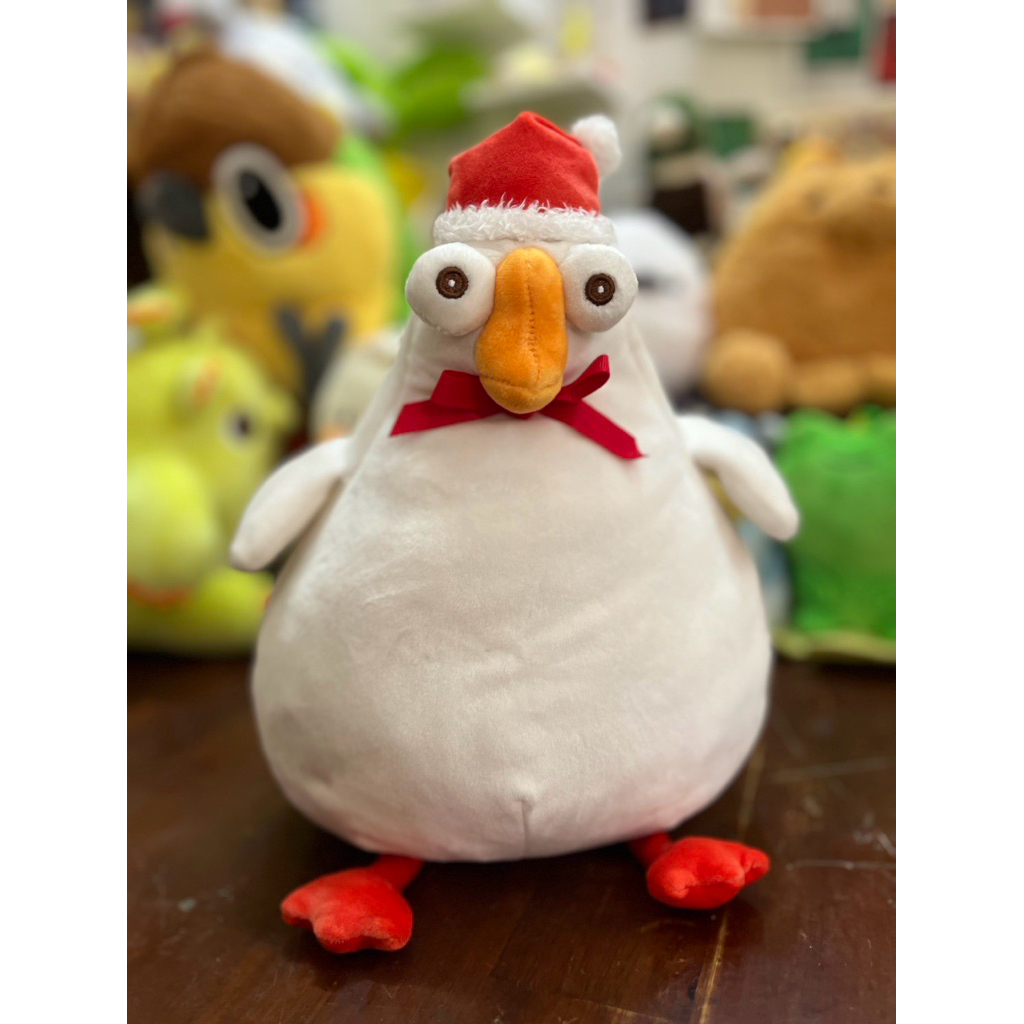 Gấu bông gà mắt lồi miniso