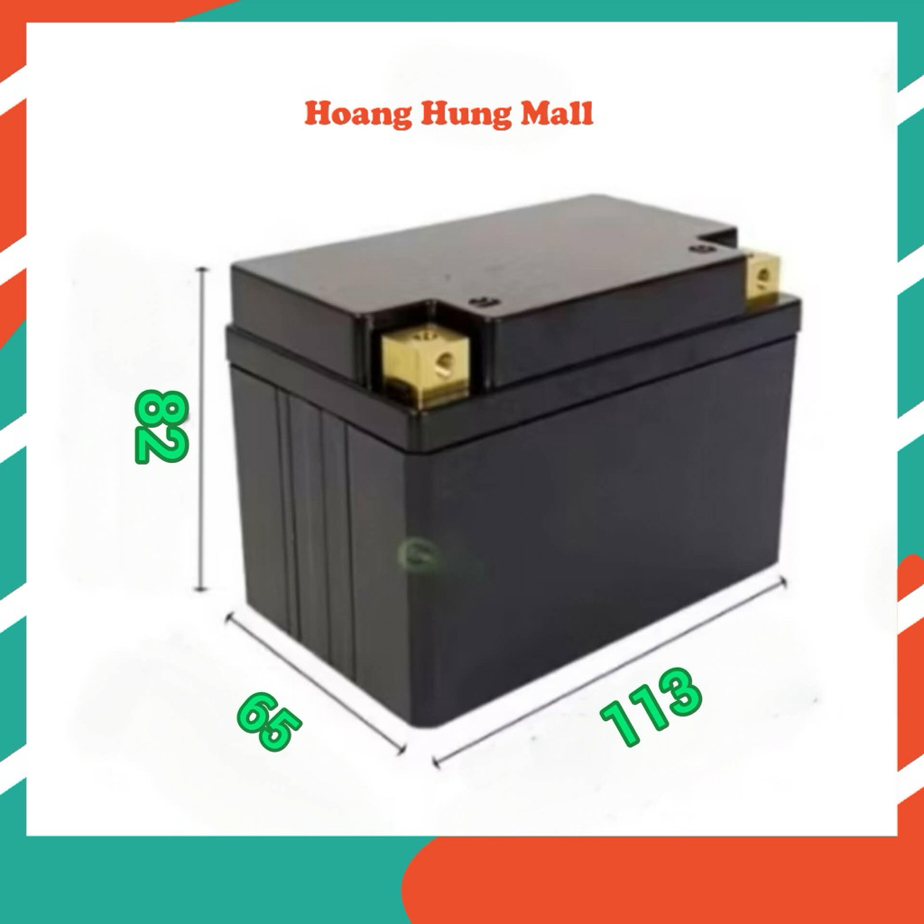 Vỏ bình Ắc Quy lắp lắp cho các loại xe WaWe, Vision…