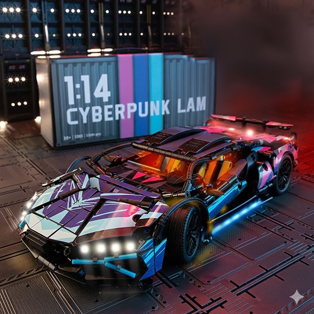 Gợi ý các mẫu lego xe ô tô có động cơ thú vị cho cả gia đình