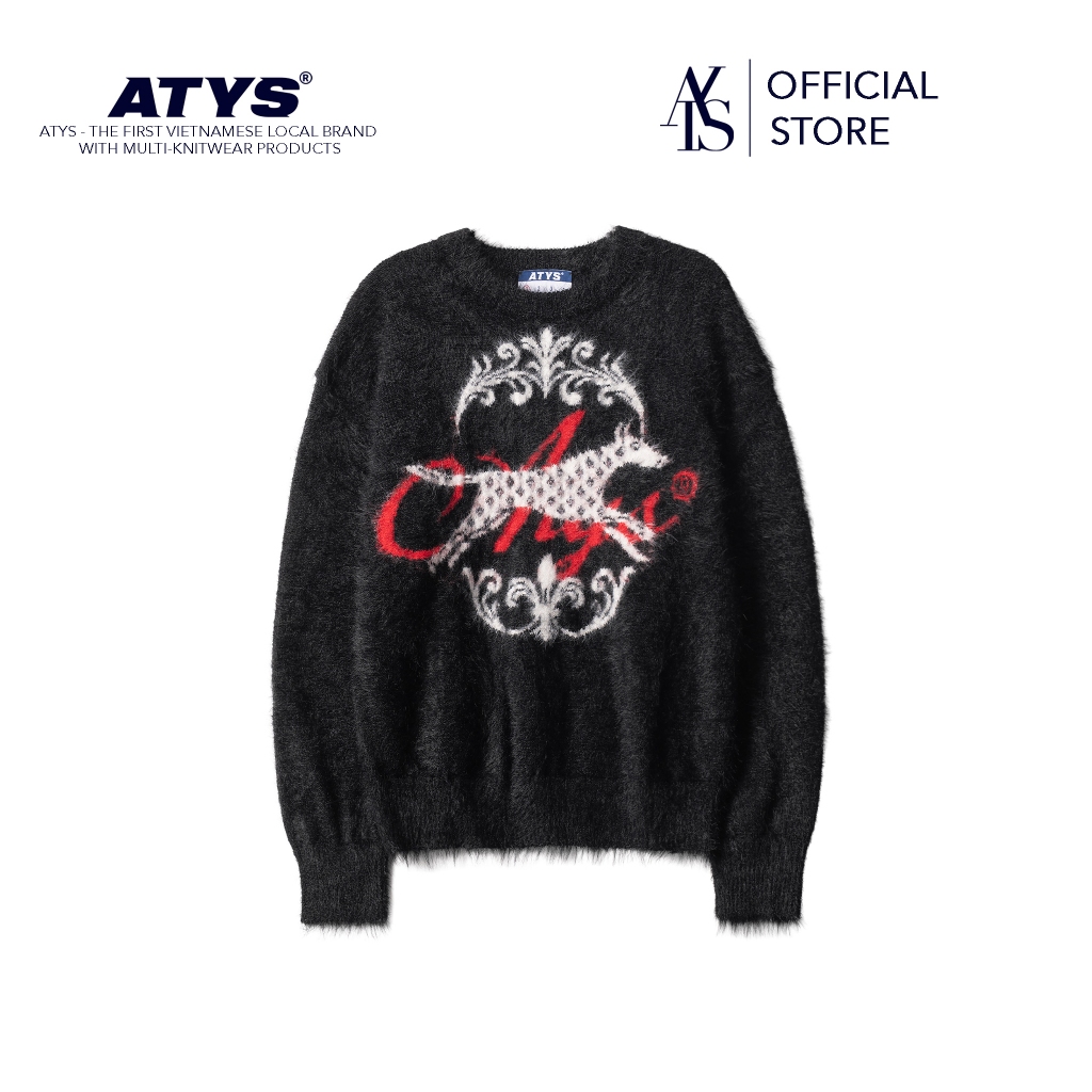ATYS® ARISTO HOUND MORHAIR SWEATER