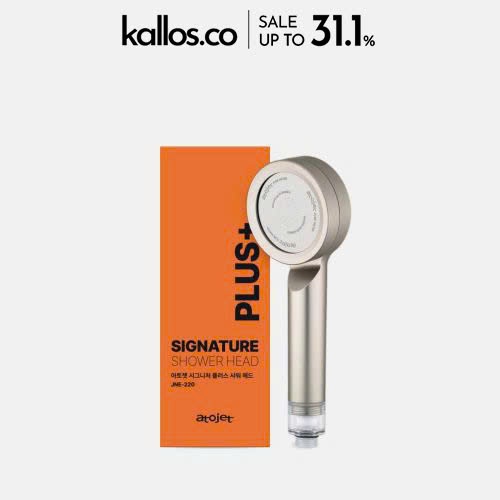 Vòi Lọc Nước ATOJET Signature Plus Filter Shower Head Carbon Filter - Kallos Vietnam
