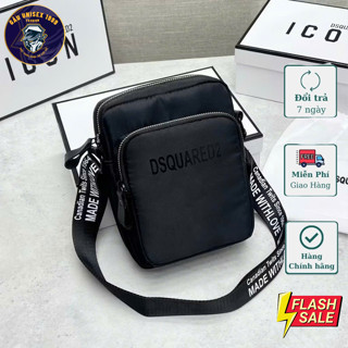 Túi Đeo Chéo Đại Sứ Quân D0Q2 Thêu Dệt Chữ Trắng, Chất Dù Mềm Mịn Đựng Đồ Boy Phố