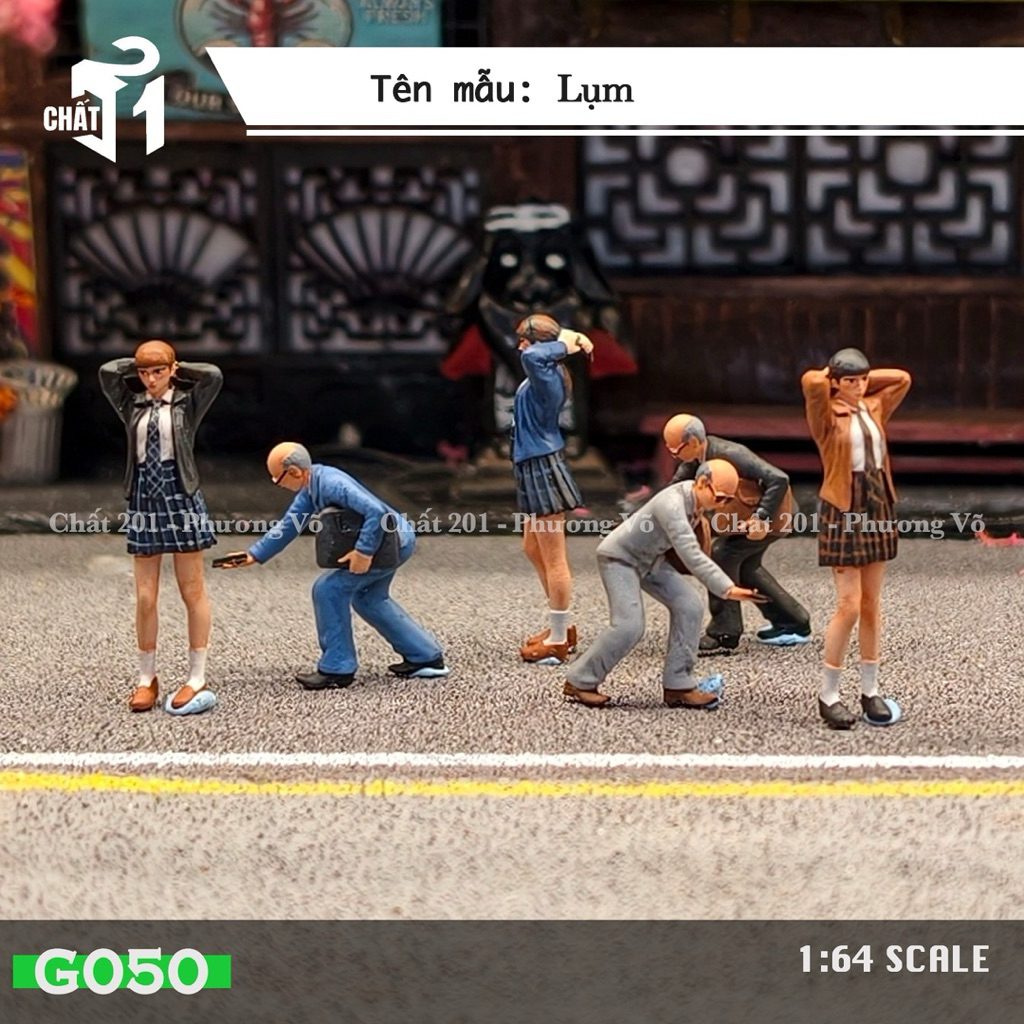 Mô hình 1/64 Figure LỤM (Bộ 2 Figure)