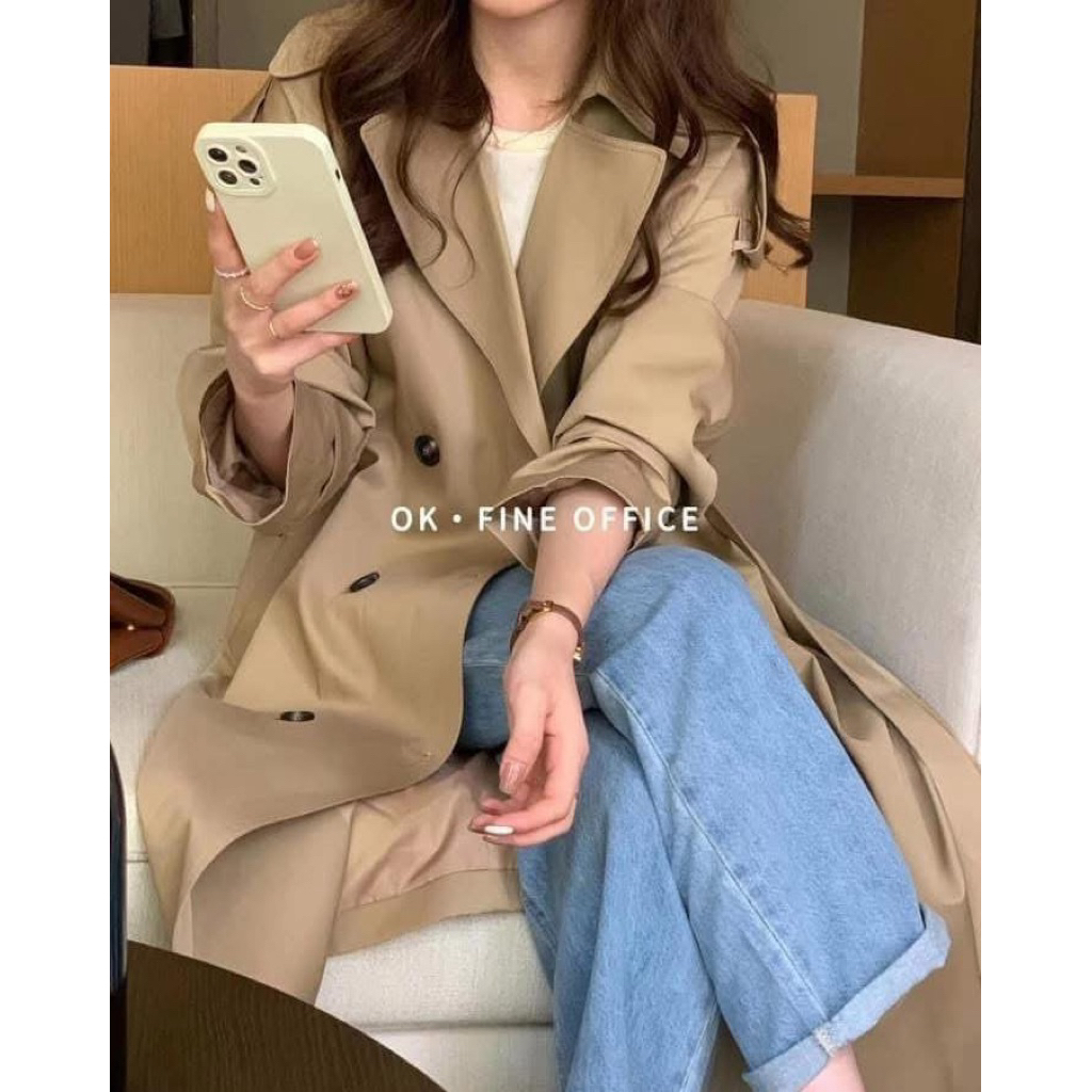 trenchcoat ok.fine mua @chang.olive freesize pass 350k