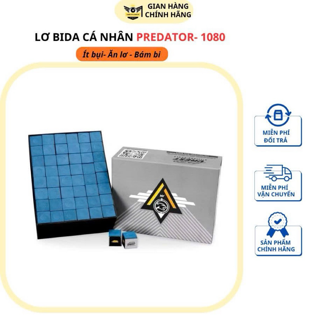 Lơ bida, Lơ PREDATOR USD, Lơ 1080, Lơ báo bôi đầu tẩy bida