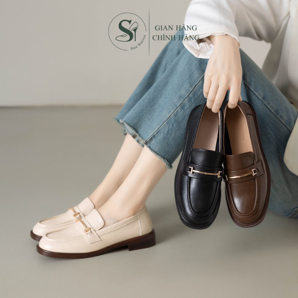 Size Station - Giày loafer thiết kế basic LUME 300044