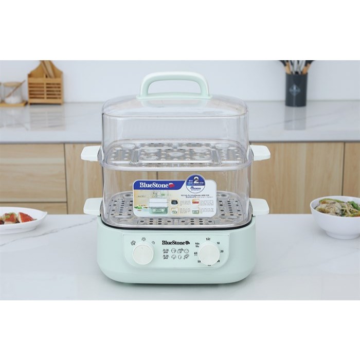 Nồi Hấp Đa Năng BlueStone MPB-7235 (15L) - Hàng chính hãng - Bảo hành 24 tháng