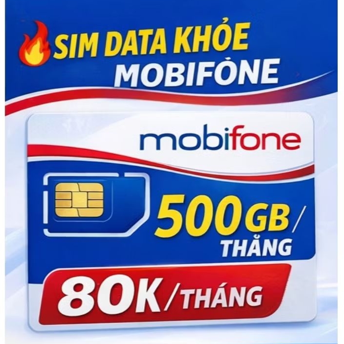 Sim 4G MobiFone gói 12MDT150 ( 17GB/Ngày)