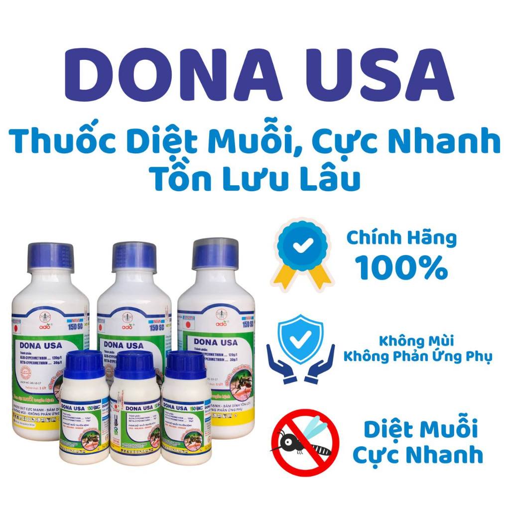 Thuốc diệt muỗi và côn trùng CYP USA 100EC Chai 100ml (CHÍNH HÃNG 100%)