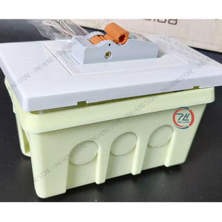 Mặt át và đế lắp át aptomat (Mặt 1 át, Mặt 2 át chính hãng Sino Vanlock)