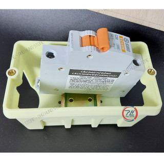Mặt át và đế lắp át aptomat (Mặt 1 át, Mặt 2 át chính hãng Sino Vanlock)