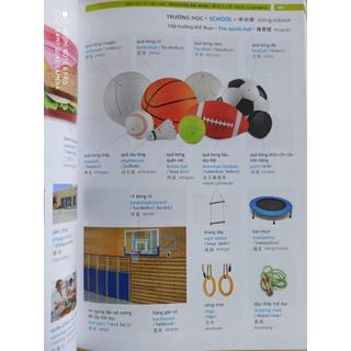 Sách - Pons general reference trilingual visual dictionary Vietnamese–English–Chinese+KÈM FILE NGHE TRỰC TUYẾN
