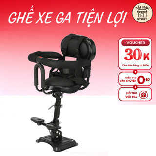 Ghế Ngồi Xe Máy Cho Bé- Ghế Trước Đi Xe Số, Xe Ga, Xe Đạp Điện Có Vòng Bảo Vệ, An Toàn Cho Trẻ Lead Vision Vespa SH