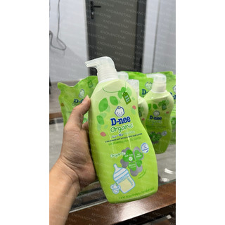 [Combo 4 chai] Nước rửa bình sữa em bé Dnee Thái Lan