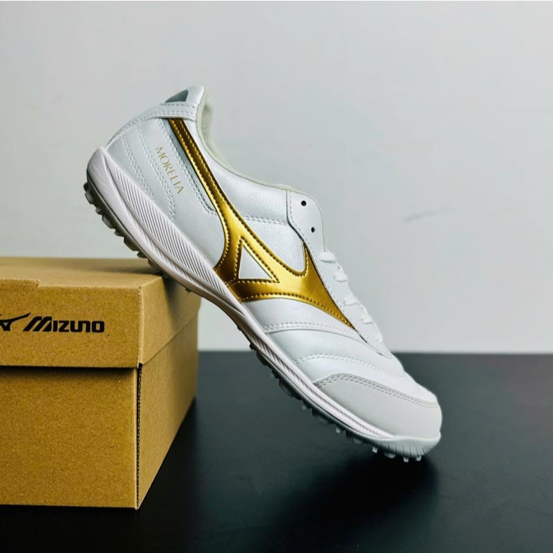 Mizuno Morelia Sala Pro TF - Trắng/Vàng Gold - Q1GB261350
