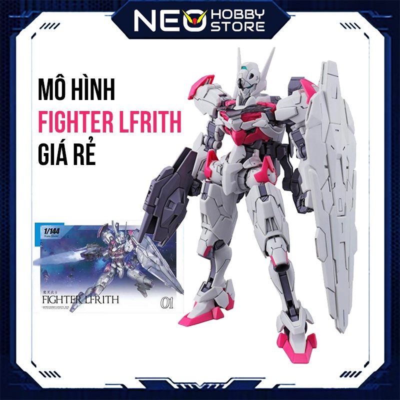 Mô hình lắp ráp LFRITH HG 1/144 - Đồ chơi thông minh Gunpla, Fighter Lfrith [CÓ SẴN]