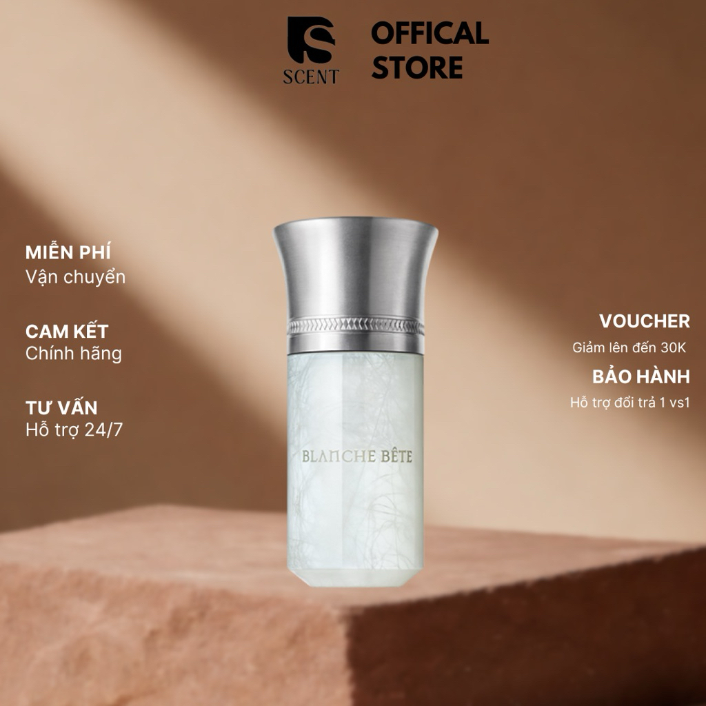 [SSCENT] Unisex Les Liquides Imaginaires Blanche Bête | Nước hoa