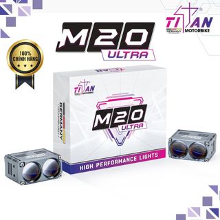 Đèn Trợ Sáng TITAN M20 ULTRA Công Suất 50W, Ánh Sáng Mịn Chống Nước, Chống Bụi Tốt - Bảo Hành 1 Năm