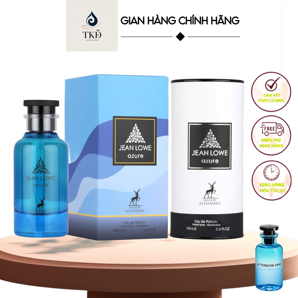 [ Hàng chính hãng ] Nước hoa unisex Jean Lowe Azuze