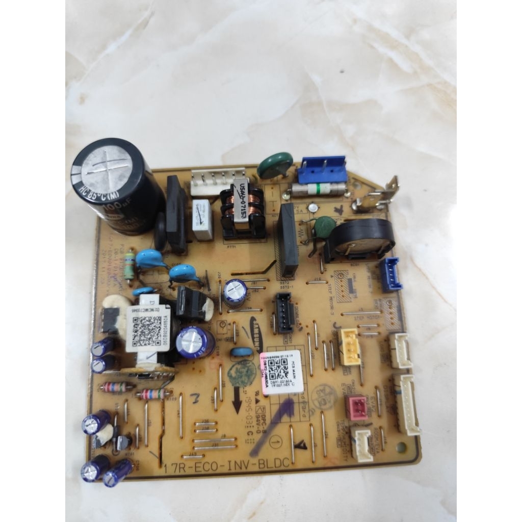 bo mạch giàn lạnh Samsung inverter gas 32 quạt đc