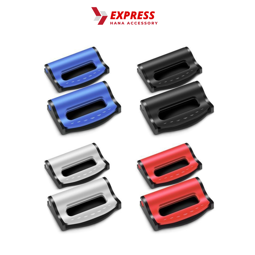 (Quà tặng) Combo Kẹp Khóa Dây An Toàn Ô Tô – Kẹp Điều Chỉnh Dây Đai, Nút Chặn Dây An Toàn Thư Giãn Khi Lái Xe