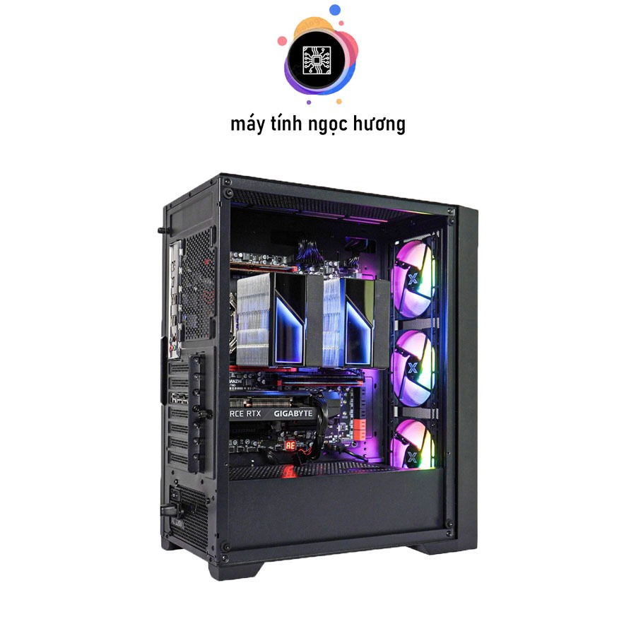 Bộ PC WORKSTATION DUAL XEON, Main Huaanzhi X99 F8D, E5 2696v3