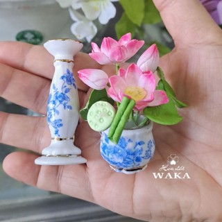 Mô Hình Chậu Sen 02 Mini Tỉ Lệ 1/12