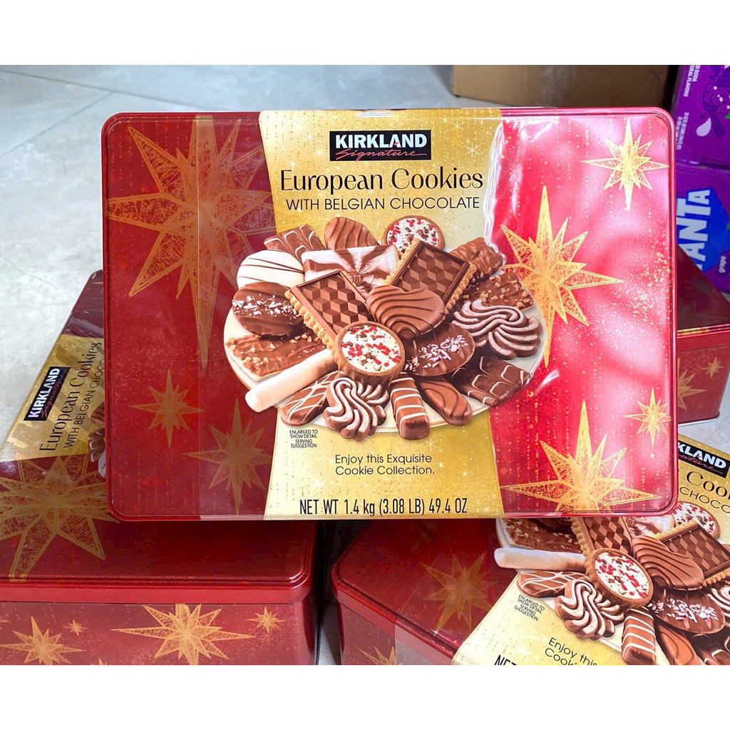 [HSD 07/2026] Bánh Quy Chocolate Kirkland European Cookies With Belgian Chocolate 1.4kg☕️🍪🌸