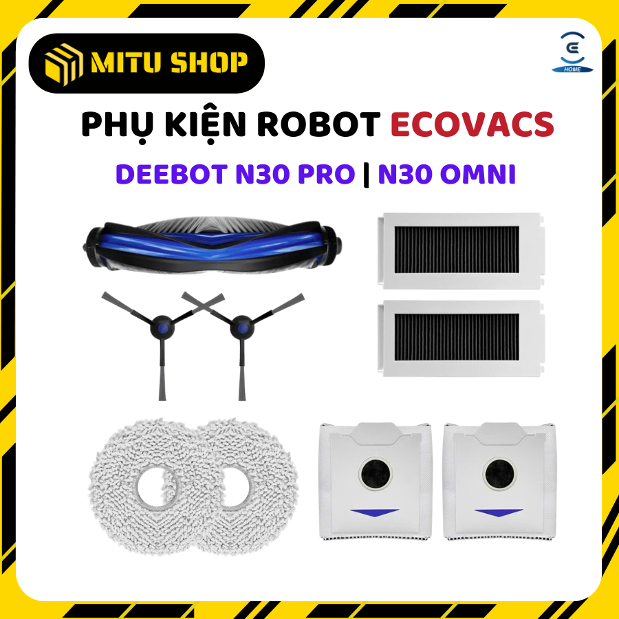 Phụ kiện thay thế Robot hút bụi lau nhà N30 Pro N 30 Pro Omni