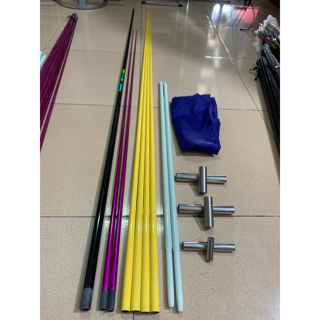 khung diều và diều-3m nan tím vip,áo zip top-3m5 Nan vàng ,vai simano ,đuôi tím ,cái simano,áo zip t