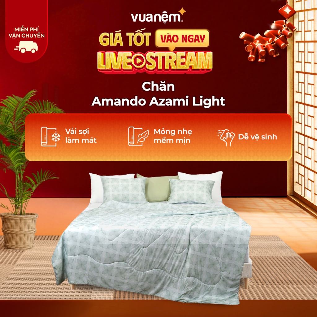Chăn Amando Azami Light điều hòa làm mát