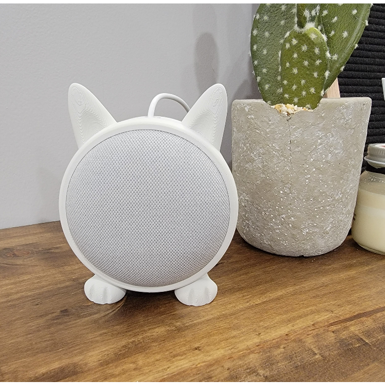 B147 -Vỏ Ốp Kệ Đỡ Google Nest Home Mini - Chân Đế Phong Cách Breadman