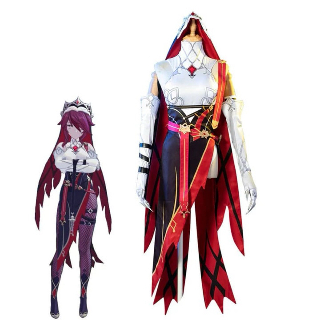 Trang Phục Cosplay Rosaria Genshin Impact Size M (Đồ Cũ, Ảnh Thật Shop Chụp)