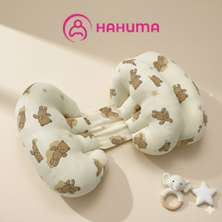 Gối Bầu Cánh Tiên 3 Cánh Hahuma – Vải Đũi Xốp Mềm, Nâng Bụng Đỡ Lưng, Hỗ Trợ Giấc Ngủ Mẹ Bầu