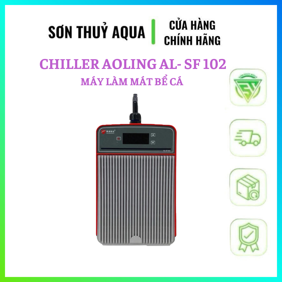 MÁY LÀM LẠNH NƯỚC CHILLER AOLING AL- SF 102 SỬ DỤNG CHO HỒ CÁ BIỂN VÀ NƯỚC NGỌT