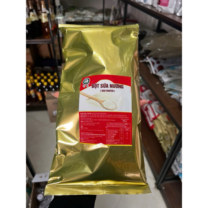 bột sữa nướng koca