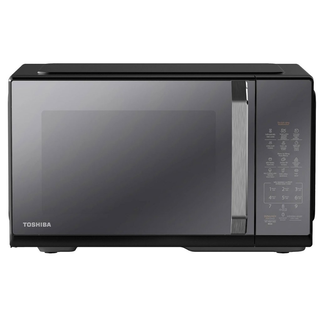 Lò vi sóng Toshiba MW3-EM26PE(BM)VN 26 lít, mặt gương, nhập khẩu Thái Lan, chính hãng, hàng mới, bảo