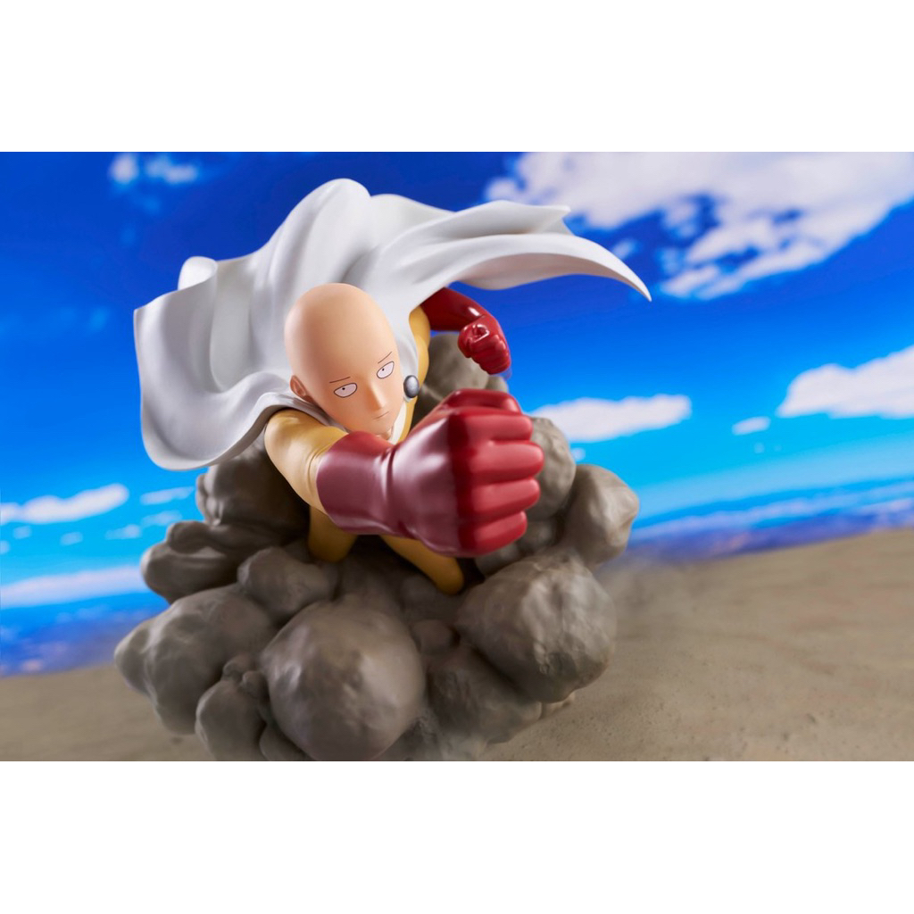 Mô hình One Punch Man - Saitama Diorama Figure chính hãng Bandai