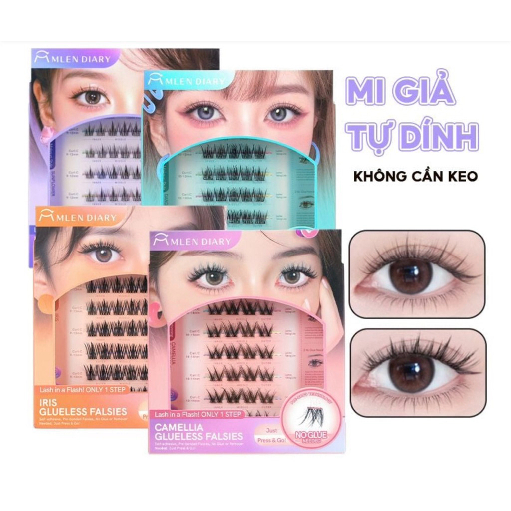 Mi giả sẵn keo Mlen Diary