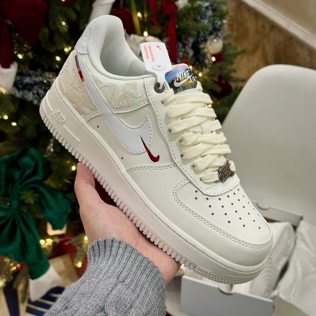 Giày Thể Thao Nike Air Force 1 Low CNY Pegasus “Phantom” 2026 –Sneaker Nam Nữ AF1 Mới Nhất Bản Best