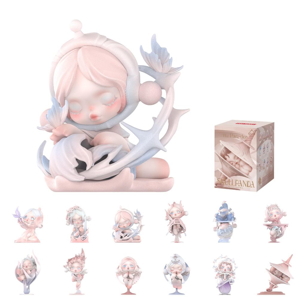 [Chính hãng] Mô hình SKULLPANDA The Paradox Series Figures - sẵn ship chính hãng popmart làm quà tặn