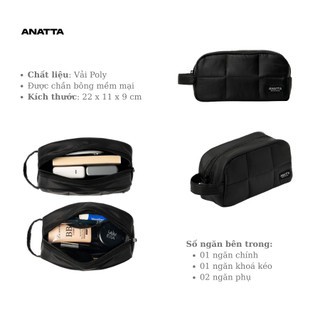 [Đang Restock] - Combo A1 -  Balo Khía + Túi Pouch - Laptop 14 inch