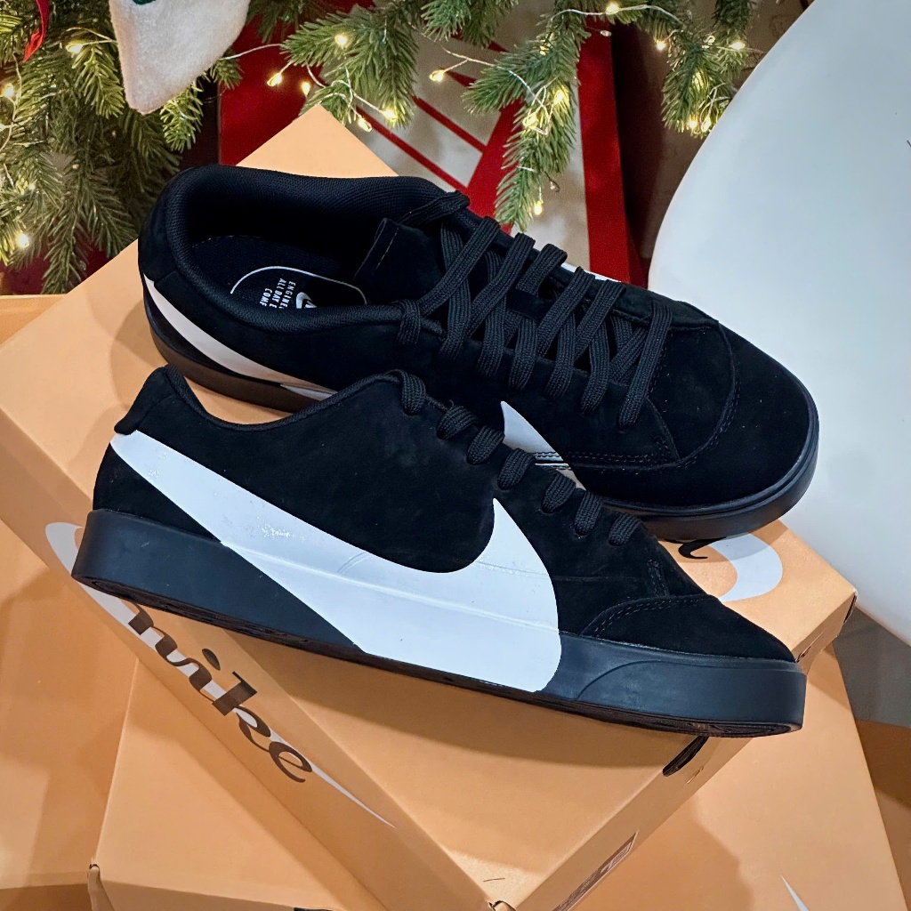 Giày Thể Thao Nam Nike Blazer City Low LX ‘Black’ 2026 Đen Trắng