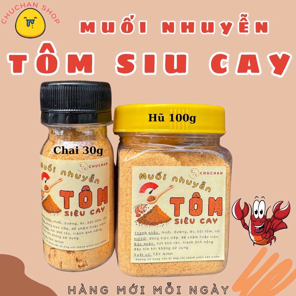Muối nhuyễn tôm [siu cay] ChuChan